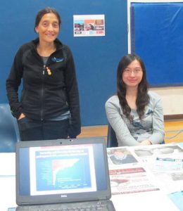 HepCBC booth at S.U.C.C.E.S.S. Chinese Health Fair, Burnaby, BC