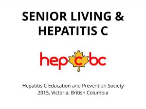 Senior Living and Hepatitis C, Slideshow, 2015